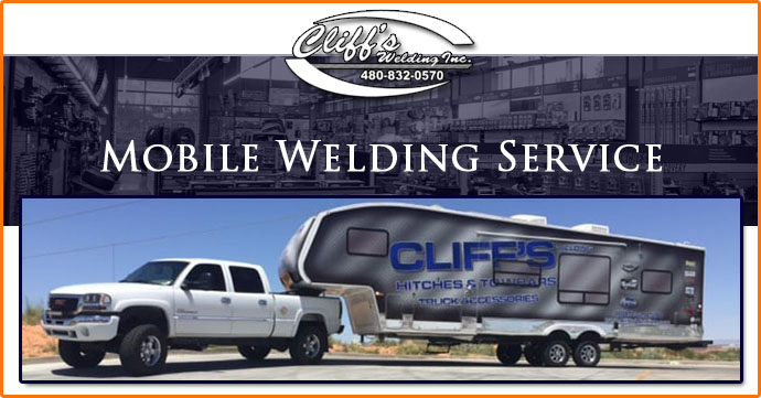 Mobile Welding Service - Cliff's Welding, Inc. 480-832-0570