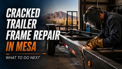 Cracked Trailer Frame Repair in Mesa: What to Do
